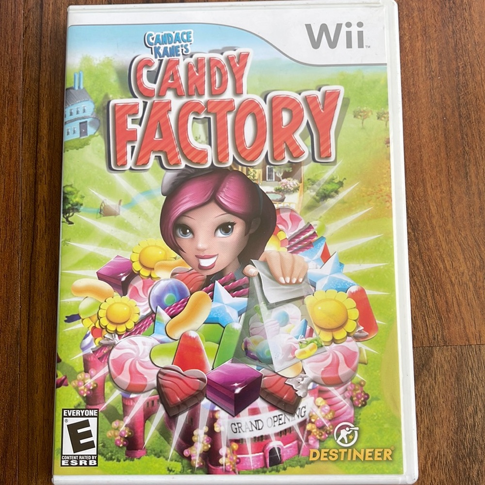 Nintendo Wii Candace Kane’s Candy Factory